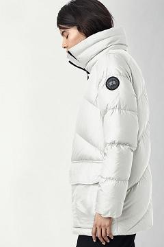 Chamarras Canada Goose Mujer México - Ockley Abrigos Black Label Blancos MY4682570